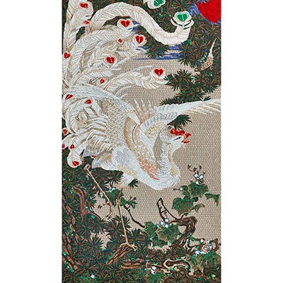 伊藤若冲コレクション SICIS モザイクタイル セール