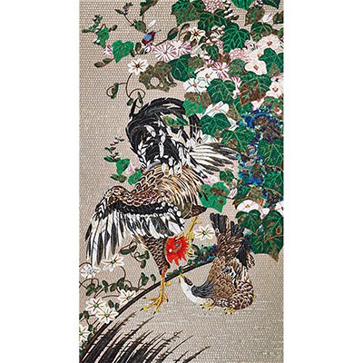 伊藤若冲コレクション SICIS モザイクタイル セール